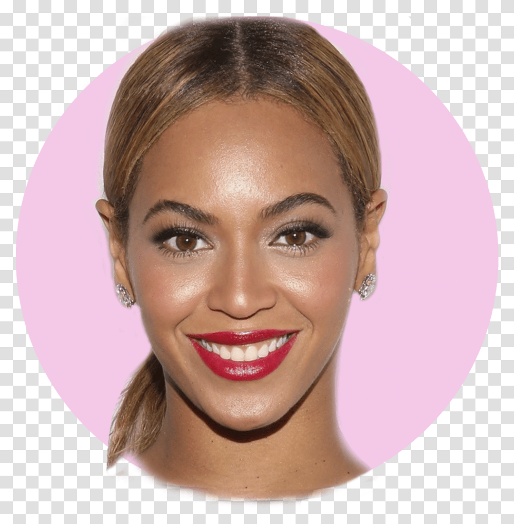 Beyonce Face, Person, Human, Lipstick, Cosmetics Transparent Png