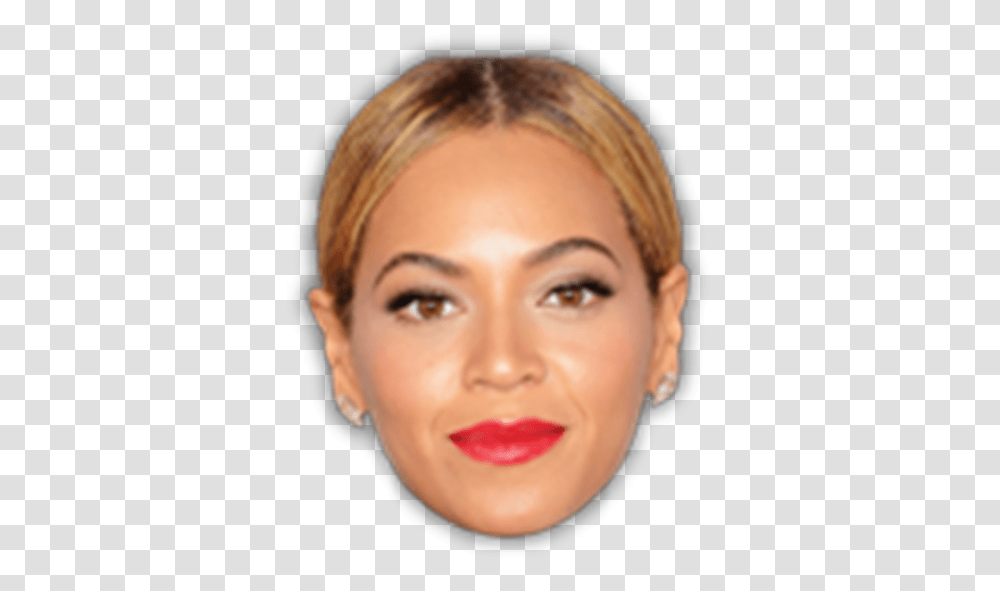 Beyonce Face Shape, Person, Human, Head, Hair Transparent Png