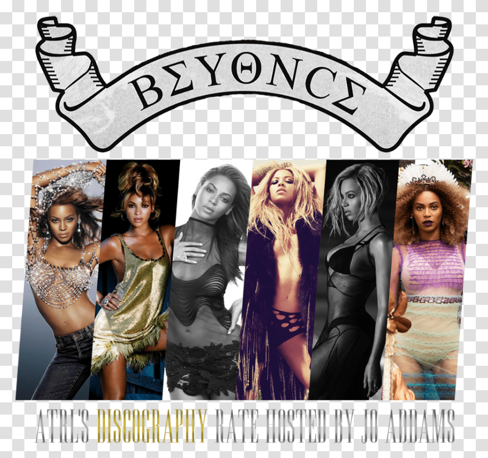 Beyonce, Person, Poster, Advertisement, Collage Transparent Png
