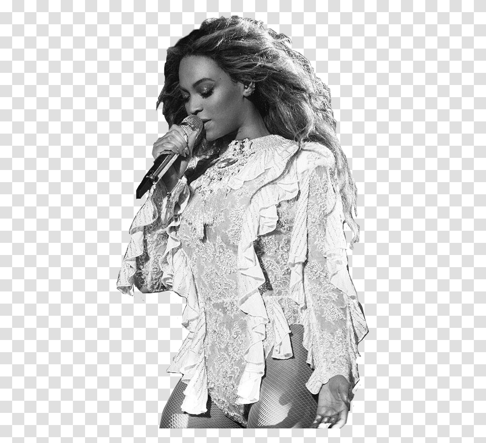 Beyonce Singer Freetoedit, Microphone, Person, Female Transparent Png