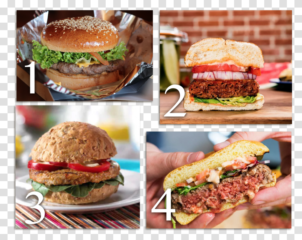 Beyond Burger Vs Impossible Burger, Food, Person, Human, Sandwich Transparent Png