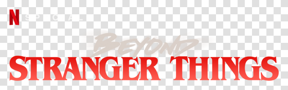 Beyond Stranger Things Calligraphy, Alphabet, Number Transparent Png