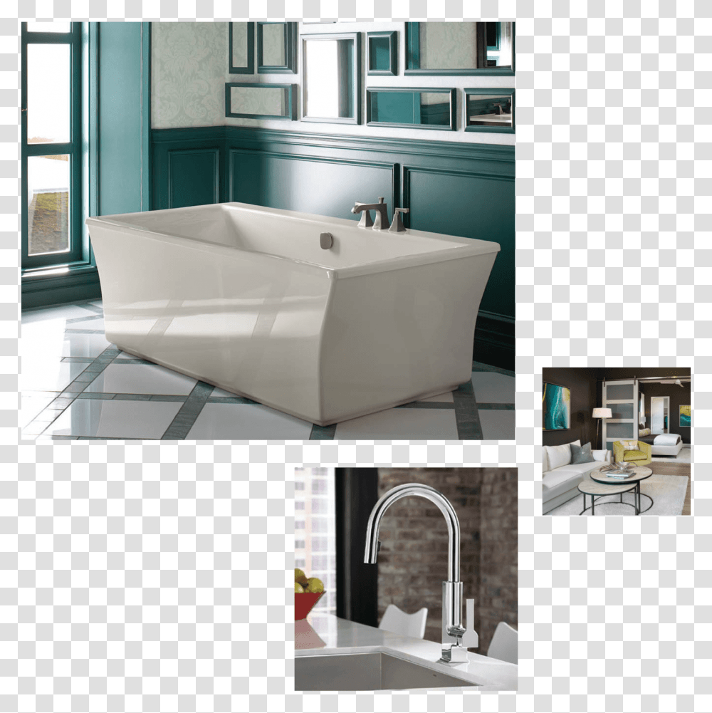Beyond The Blueprint Kohler Stargaze K, Bathtub, Indoors, Sink Faucet, Room Transparent Png