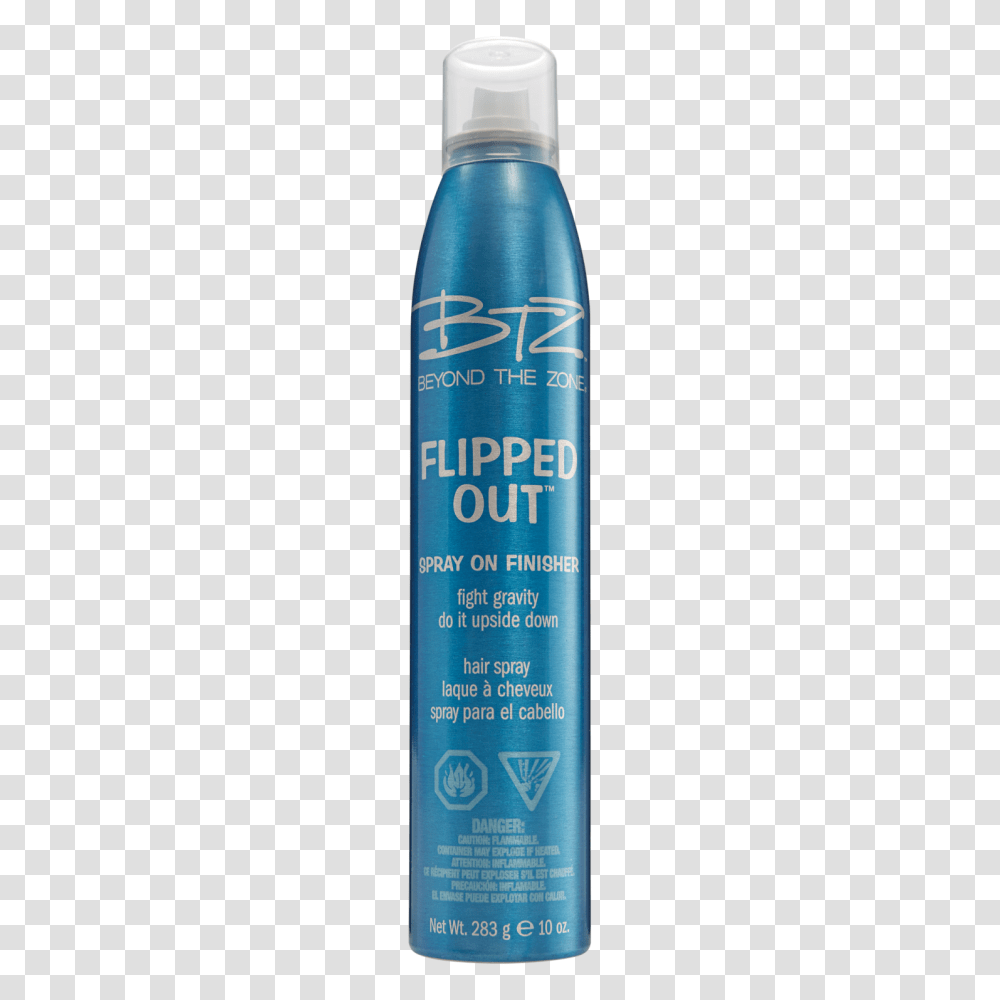 Beyond The Zone Flipped Out Hair Spray, Aluminium, Tin, Shaker, Bottle Transparent Png
