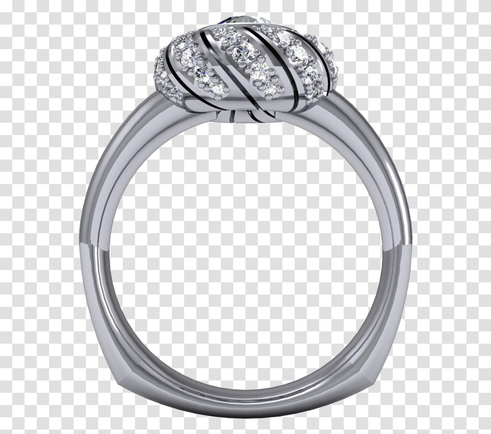 Bezel Assymmetrical Turban Design Halo Diamond Engagement Engagement Ring, Silver, Platinum, Jewelry, Accessories Transparent Png