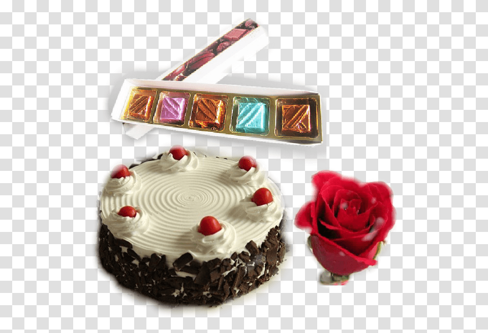 Bfc Choco Rose Gift Black Forest Cake In Can, Dessert, Food, Birthday Cake, Icing Transparent Png