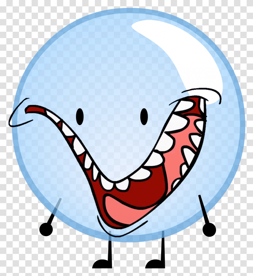 Bfdi Bubble Weird Face, Shark, Sea Life, Fish, Animal Transparent Png