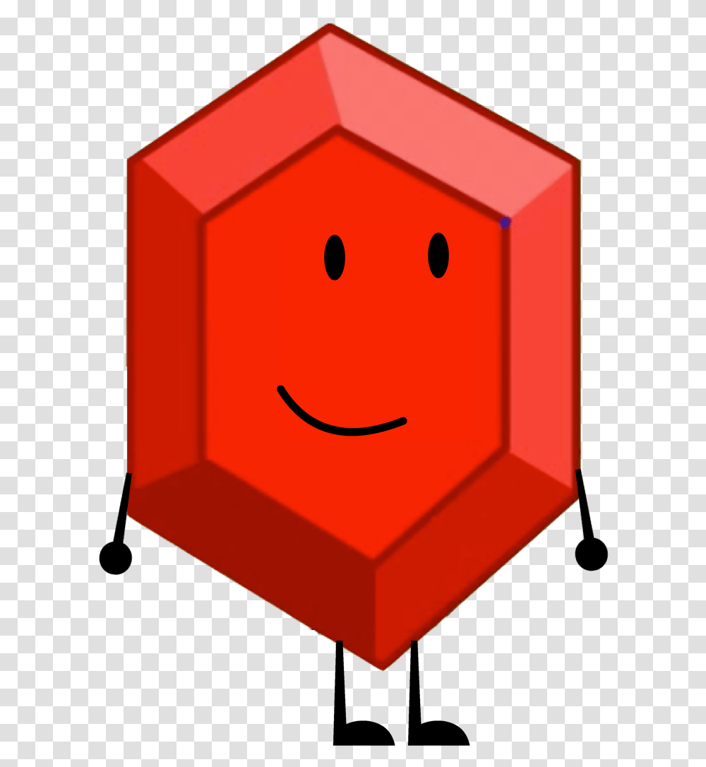 Bfdi Fan Made Characters, Mailbox, Letterbox, Dice, Game Transparent Png