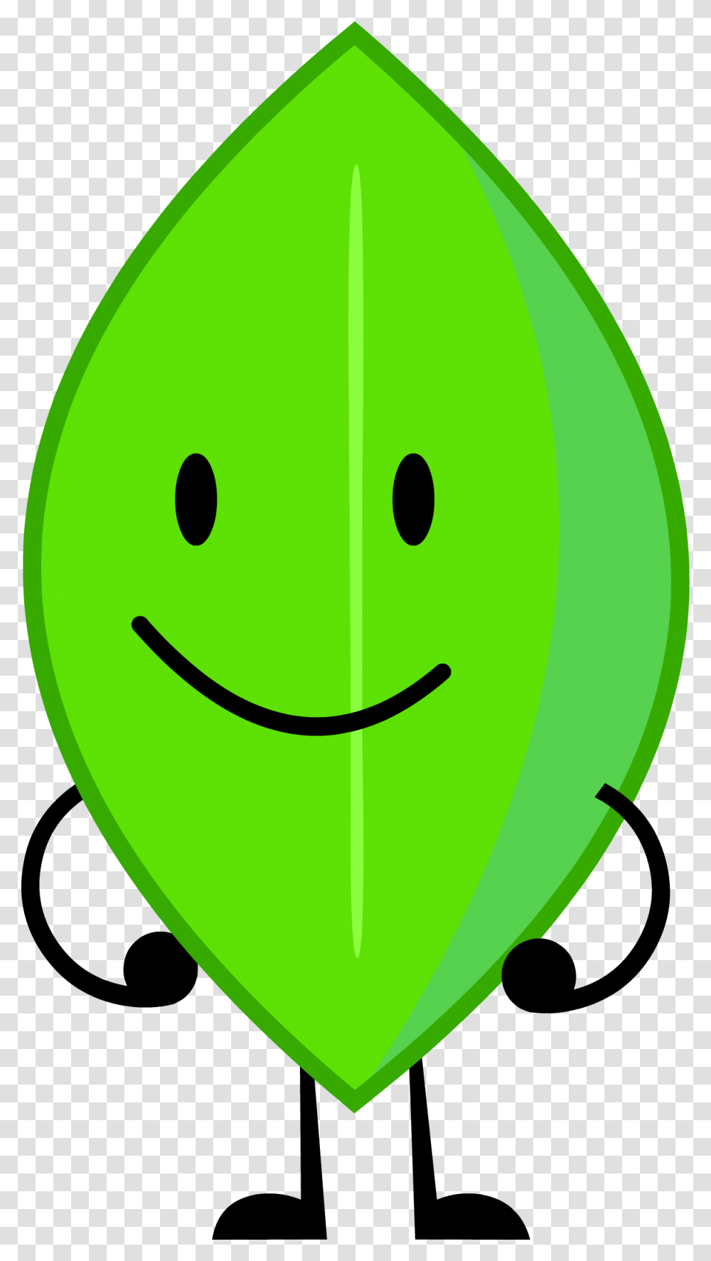 Bfdi Leafy, Ball, Balloon, Green Transparent Png