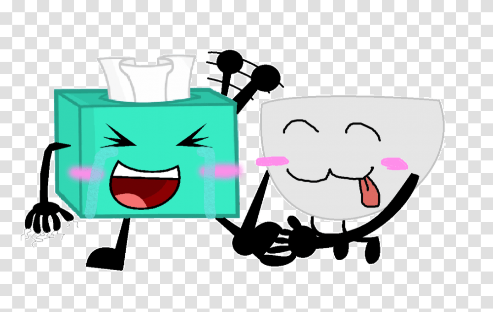 Bfdi Tickle Group With Items, Paper, Towel, Paper Towel, Tissue Transparent Png