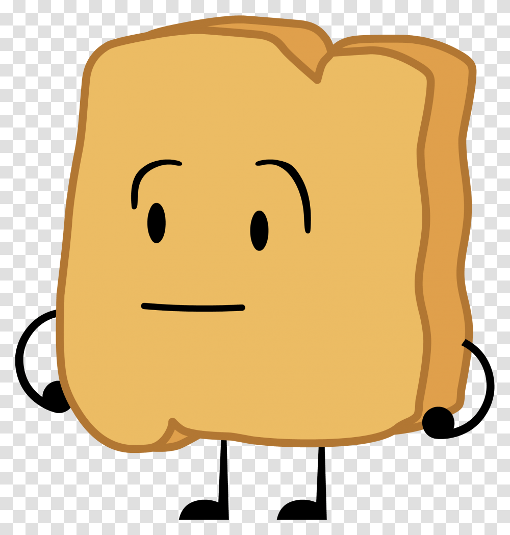 Bfdi Woody, Toast, Bread, Food, French Toast Transparent Png