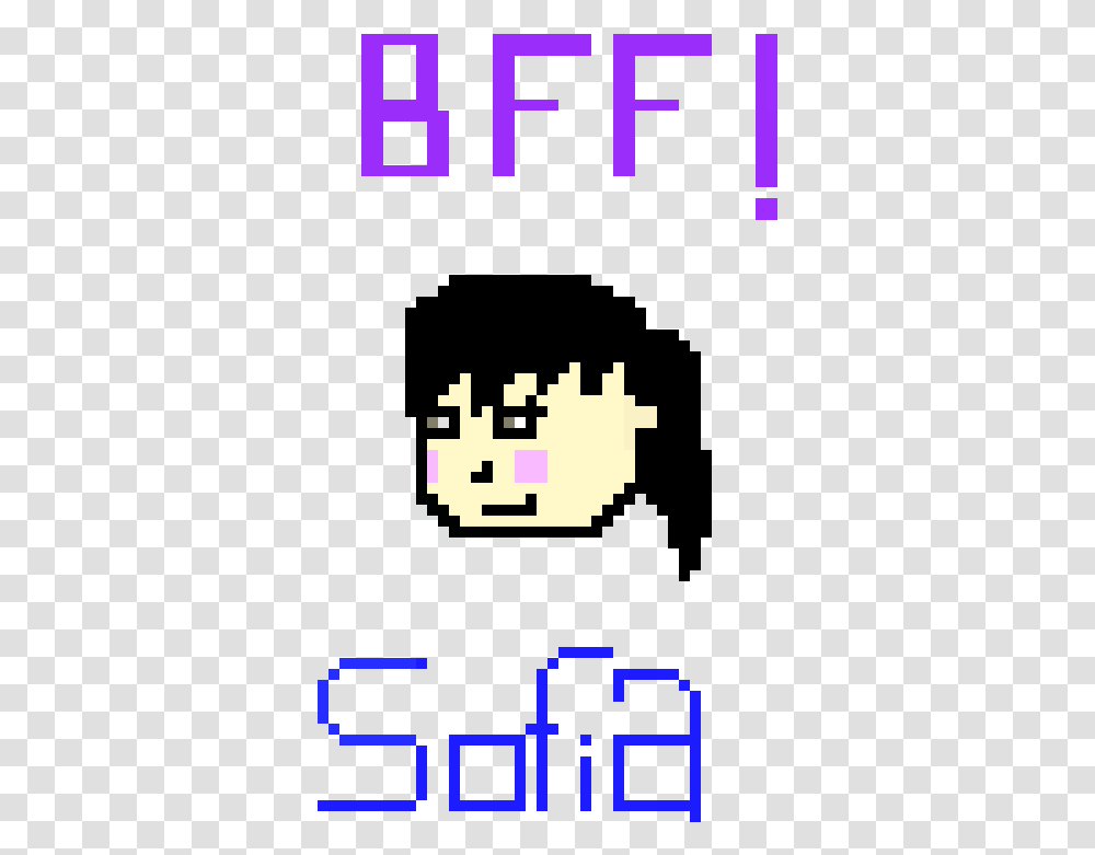 Bff En Pixel Art, Pac Man, Super Mario Transparent Png