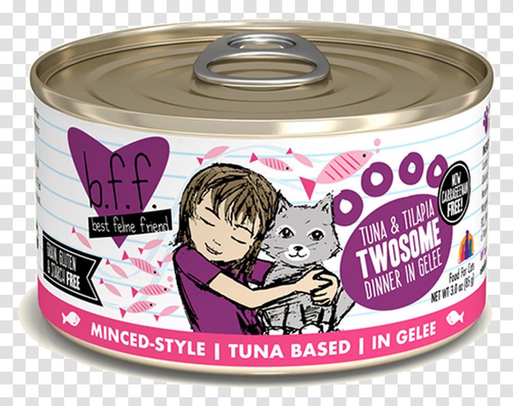 Bff Weruva Sweetheart Tuna And Shrimp Can 3 Oz, Canned Goods, Aluminium, Food, Tin Transparent Png