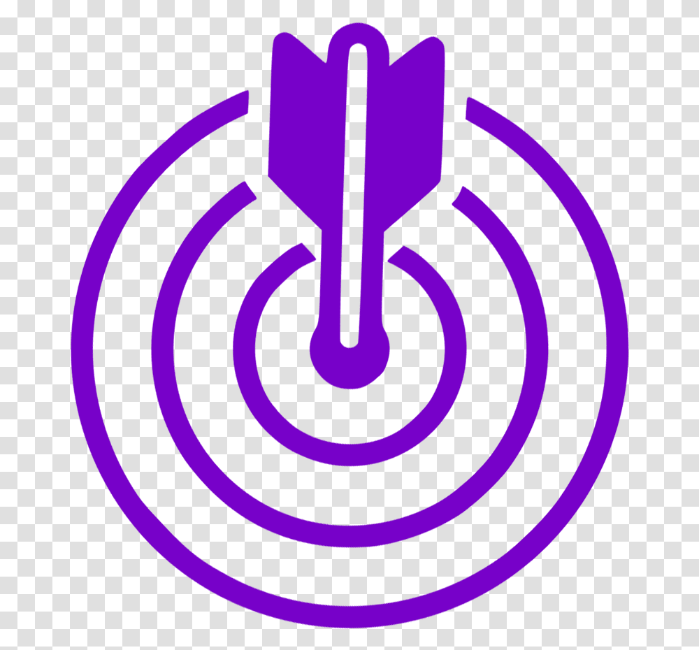 Bg Colored Target Icon Language, Spiral Transparent Png