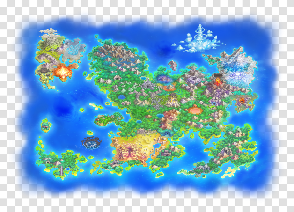 Bgmappng Pokmon Mystery Dungeon Rescue Team Dx Pokemon Mystery Dungeon Dx Map Transparent Png