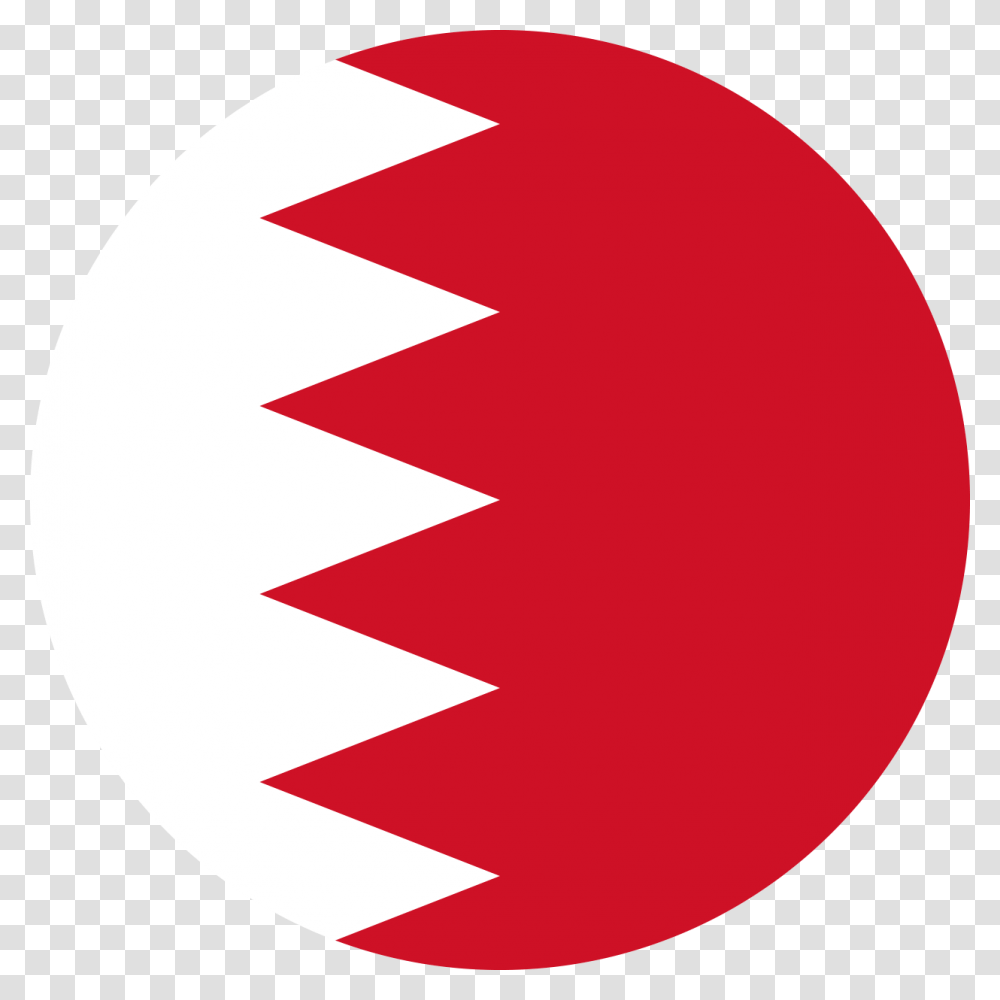 Bh Bahrain Flag Round, First Aid, Label, Logo Transparent Png