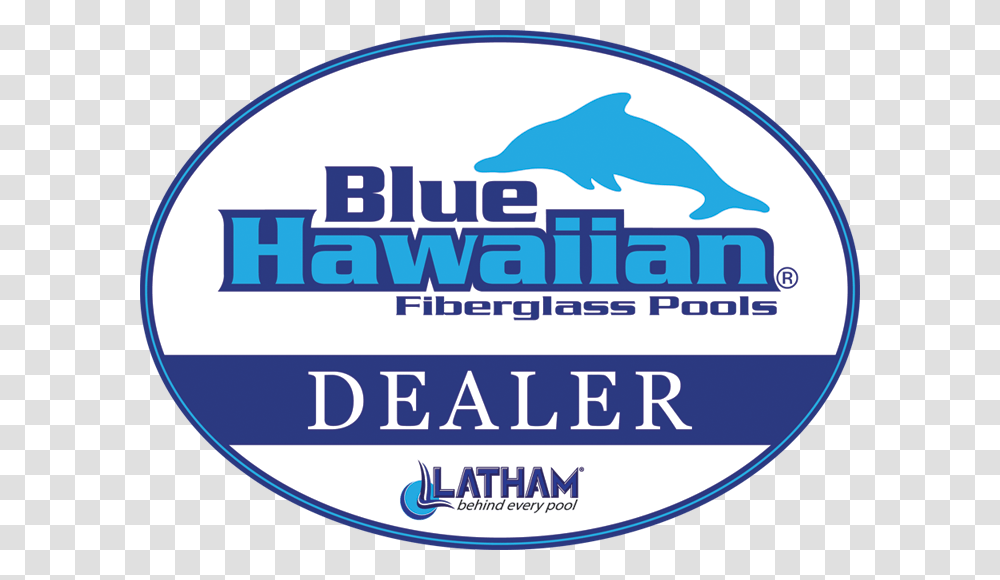 Bh Dealer Logo Blue Hawaiian Fiberglass Pools, Label, Sticker Transparent Png