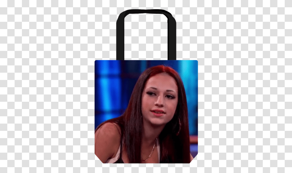 Bhad Tote Catch Me Outside Meme, Person, Face, Electronics, Female Transparent Png