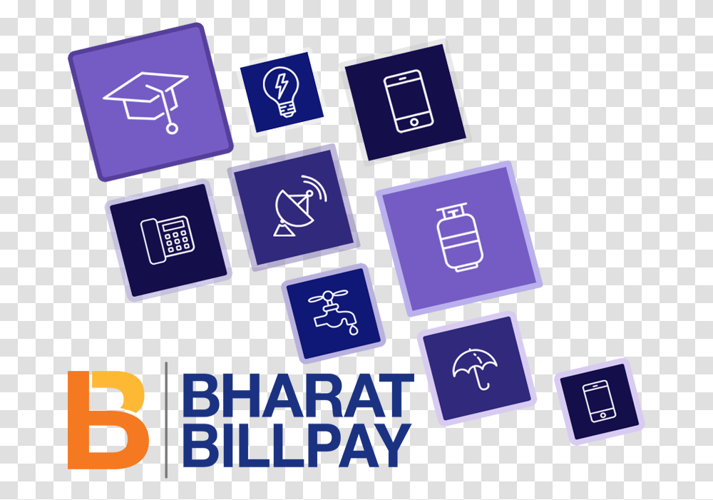 Bharat Bill Pay Logo Download Bharat Bill Pay, Label, Number Transparent Png