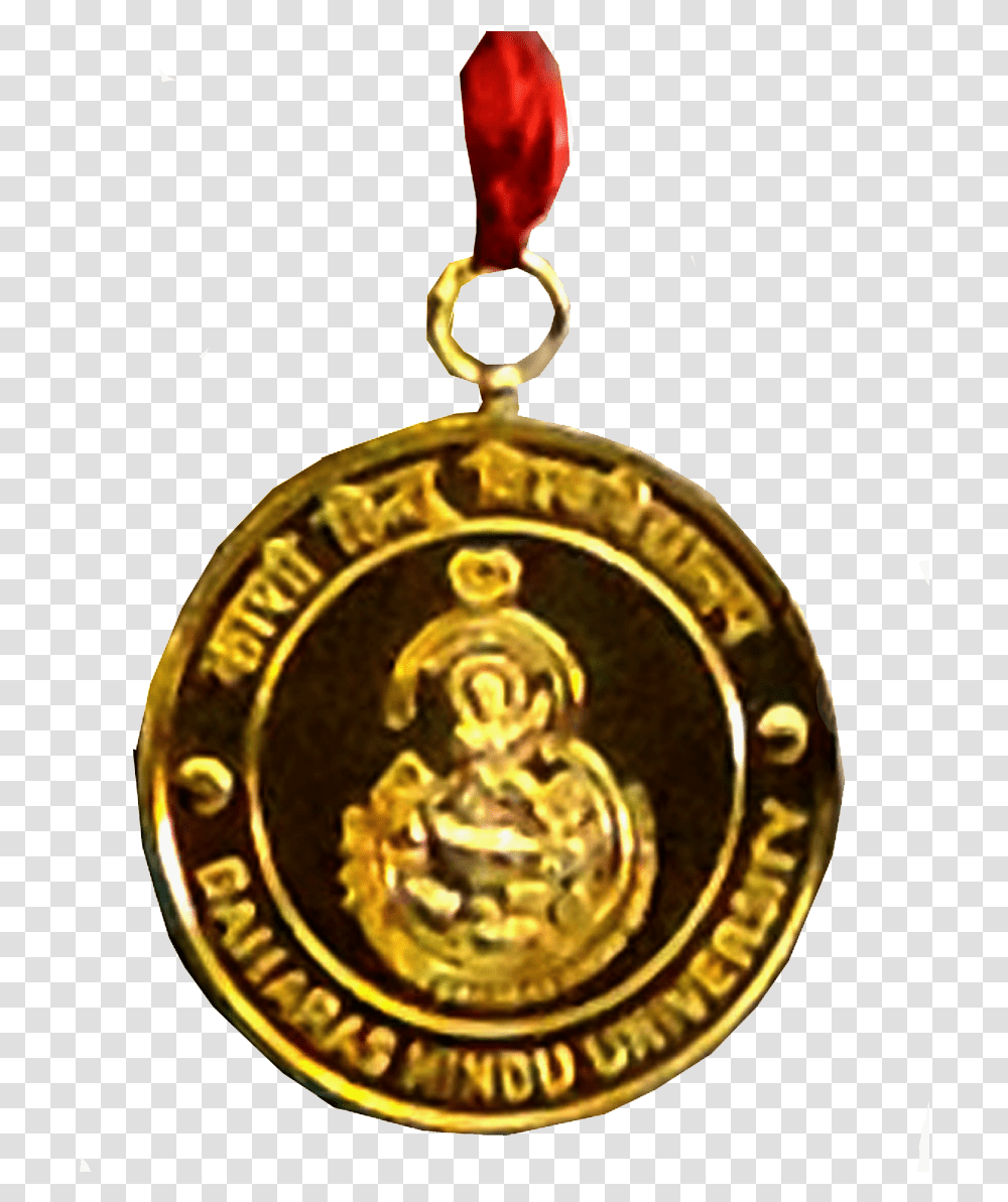 Bhu Medal For Meritorious Students Wireless Charger Magic Circle, Gold, Locket, Pendant, Jewelry Transparent Png