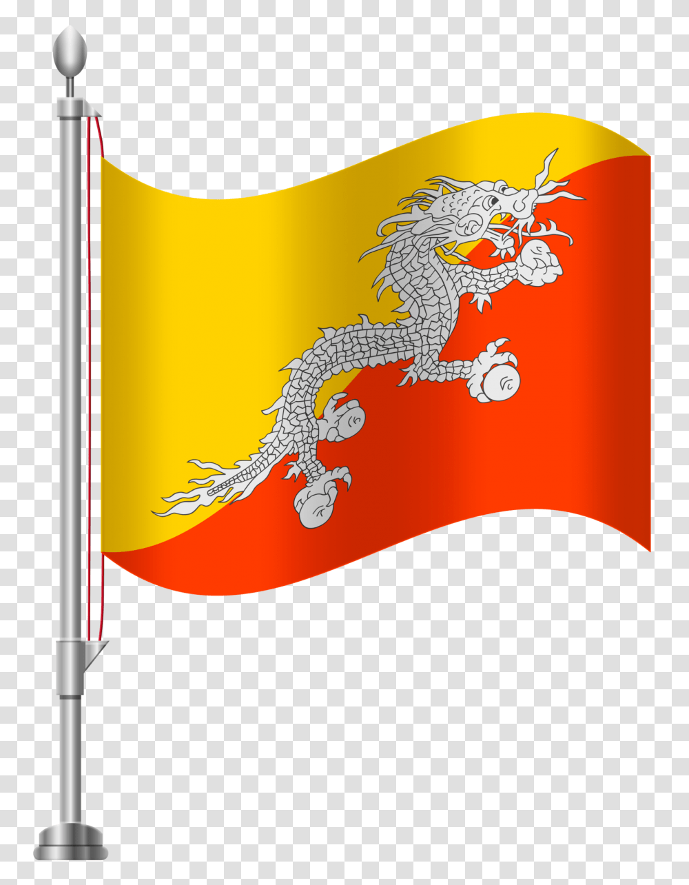 Bhutan Flag Clip Art, Label, American Flag Transparent Png
