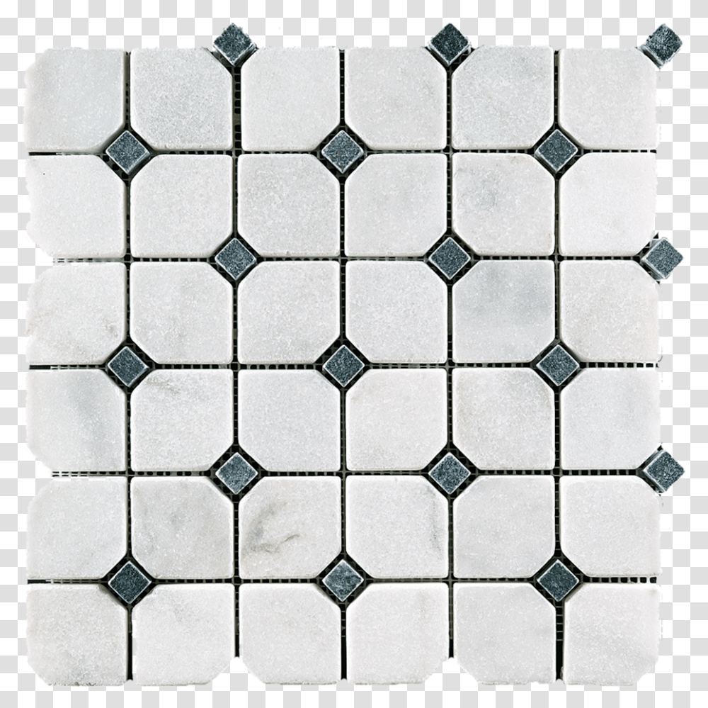 Bianco Perla Black Marble Hexagon Mosaic Tile, Pattern, Rug, Soccer Ball, Football Transparent Png
