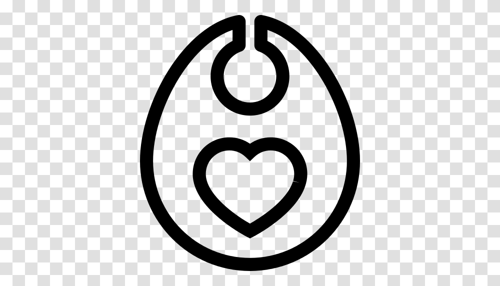 Bib With Heart Icon, Gray, World Of Warcraft Transparent Png