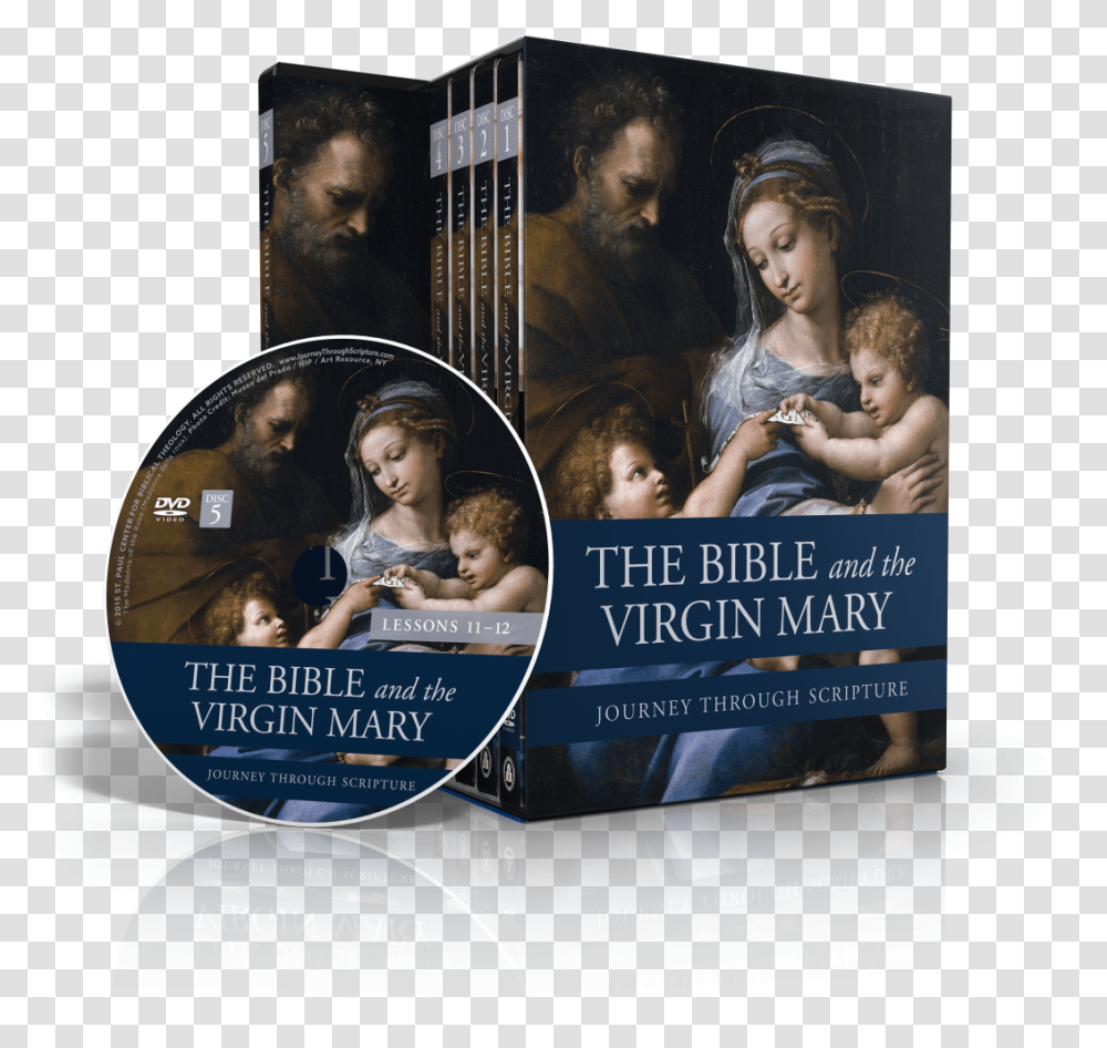 Bible And The Virgin Mary St Paul Center, Person, Human, Disk, Dvd Transparent Png