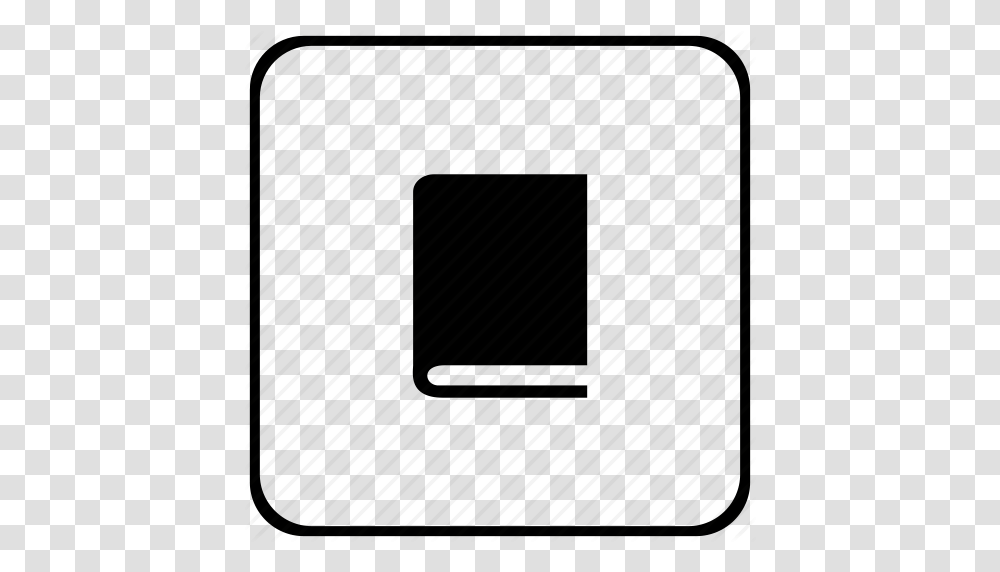 Bible Book Border Glassary Rounded Square Icon, Electronic Chip, Hardware, Electronics, Computer Transparent Png
