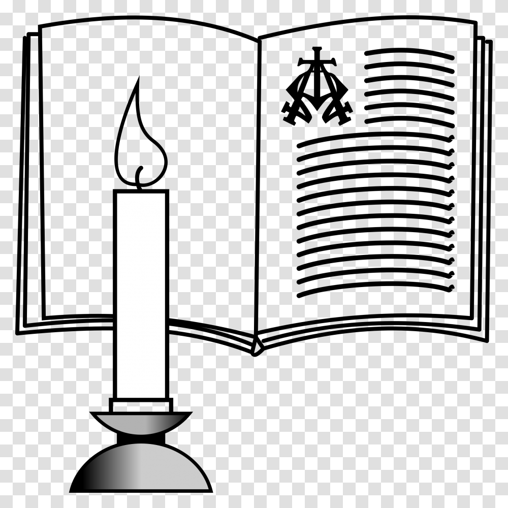 Bible Candle Clipart, Lamp, Glass Transparent Png