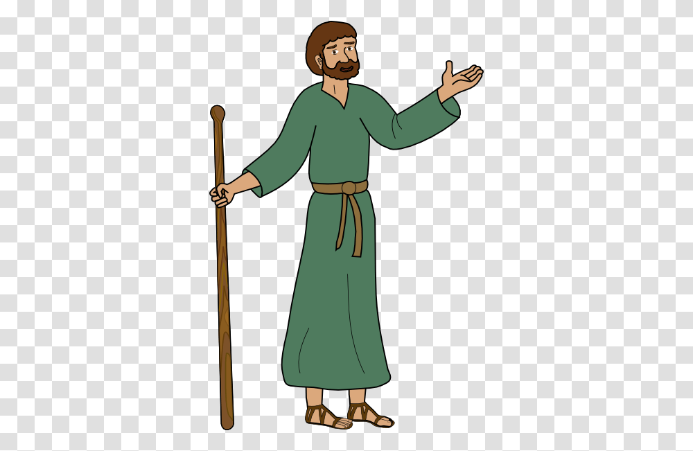 Bible Characters Clipart, Costume, Person, Sleeve Transparent Png