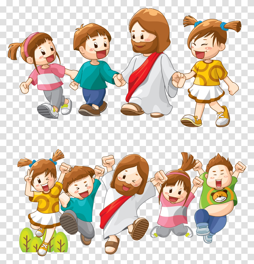 Bible Child Clip Art Bible Child Cartoon, Person, People, Family Transparent Png