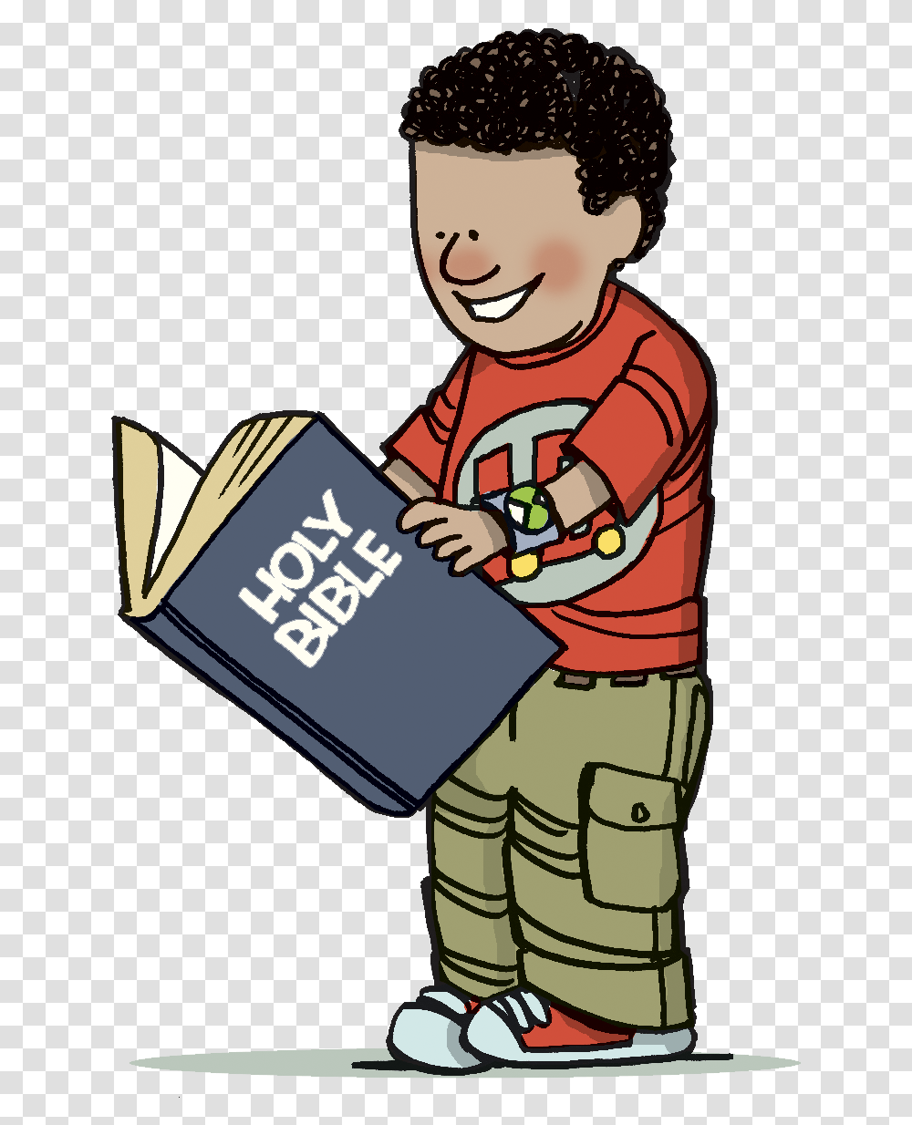 Bible Clip Art For Children Reading Bible Clipart, Box Transparent Png