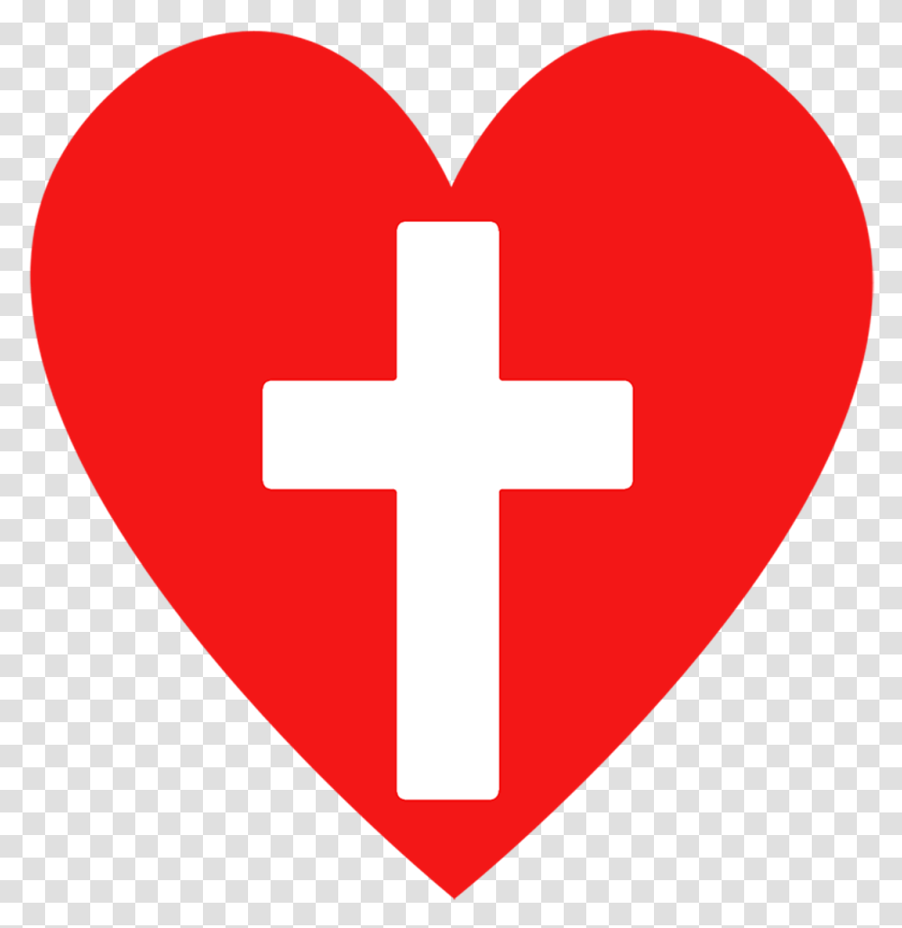Bible Clipart Christian Heart Clip Art Love Salib, First Aid, Logo, Symbol, Trademark Transparent Png