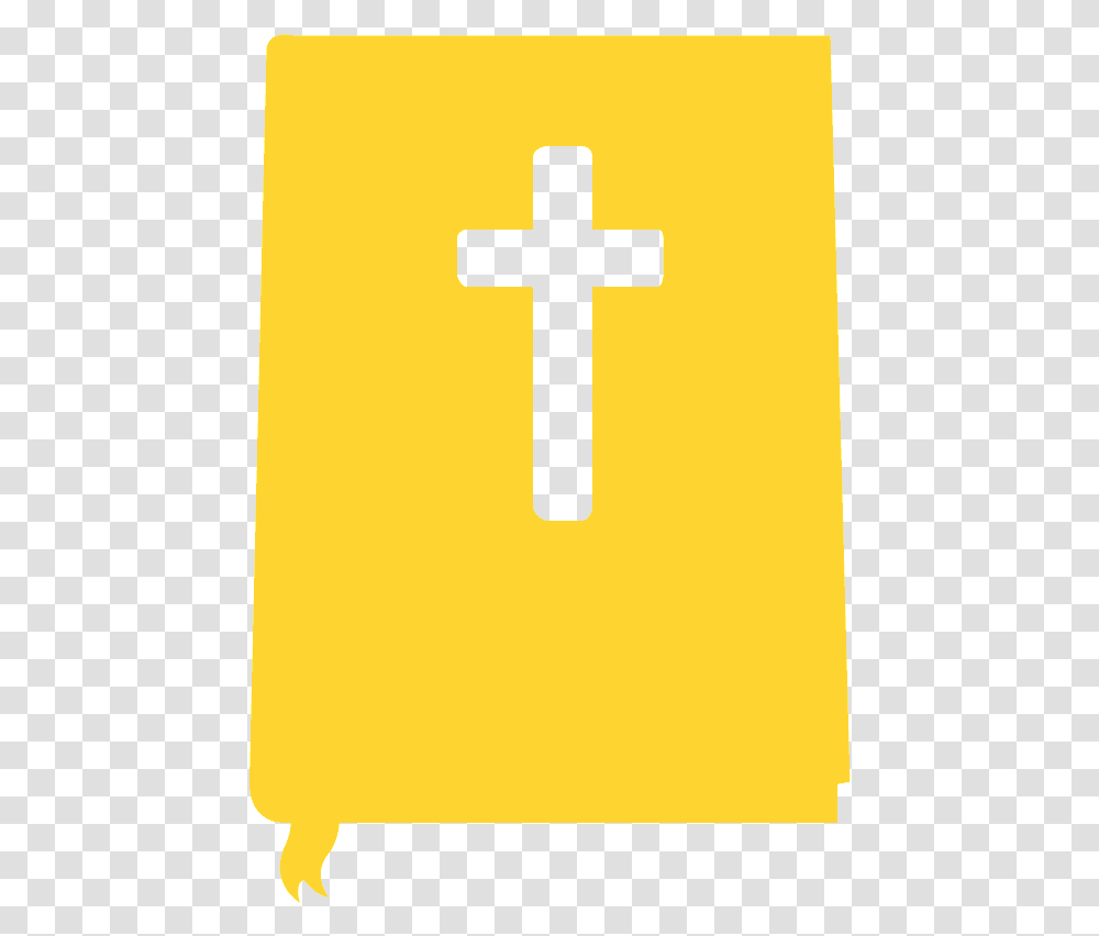 Bible Silhouette Cross, Symbol, Text, Number, Logo Transparent Png