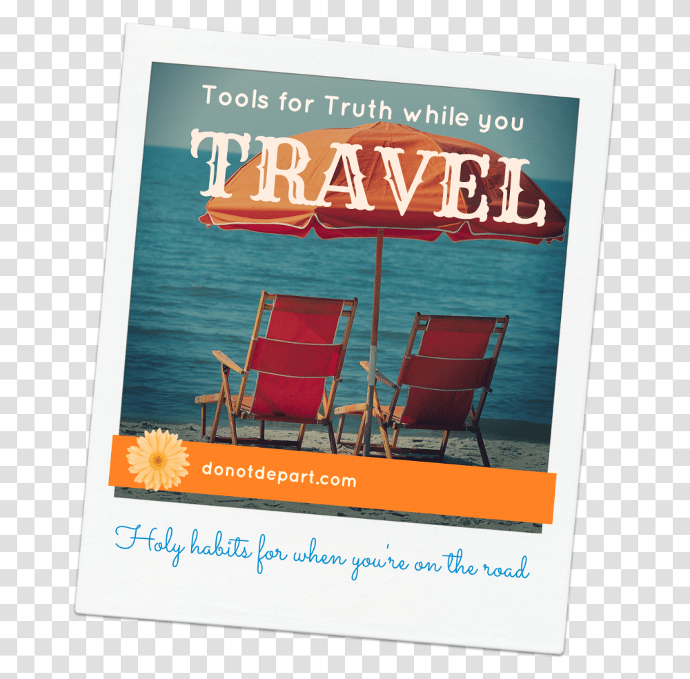 Bible Study Tools For Truth While You Travel Holy Habits Poster, Advertisement, Chair, Furniture, Flyer Transparent Png