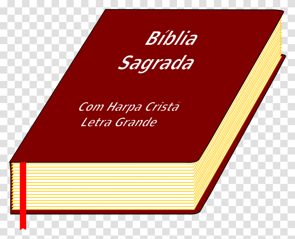 Biblia Sagrada, Book, Business Card, Paper Transparent Png