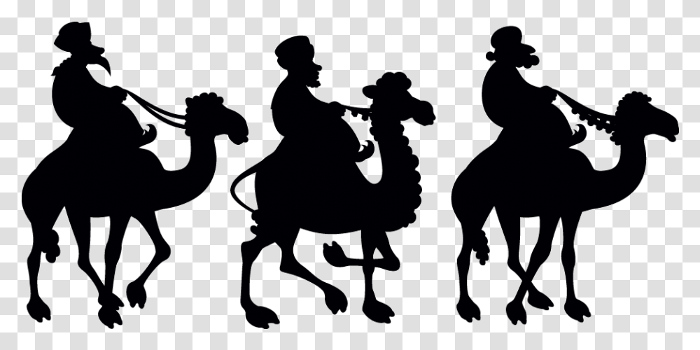 Biblical Magi Royalty Free Free Wise Men, Silhouette, Person, Leisure Activities, Stencil Transparent Png