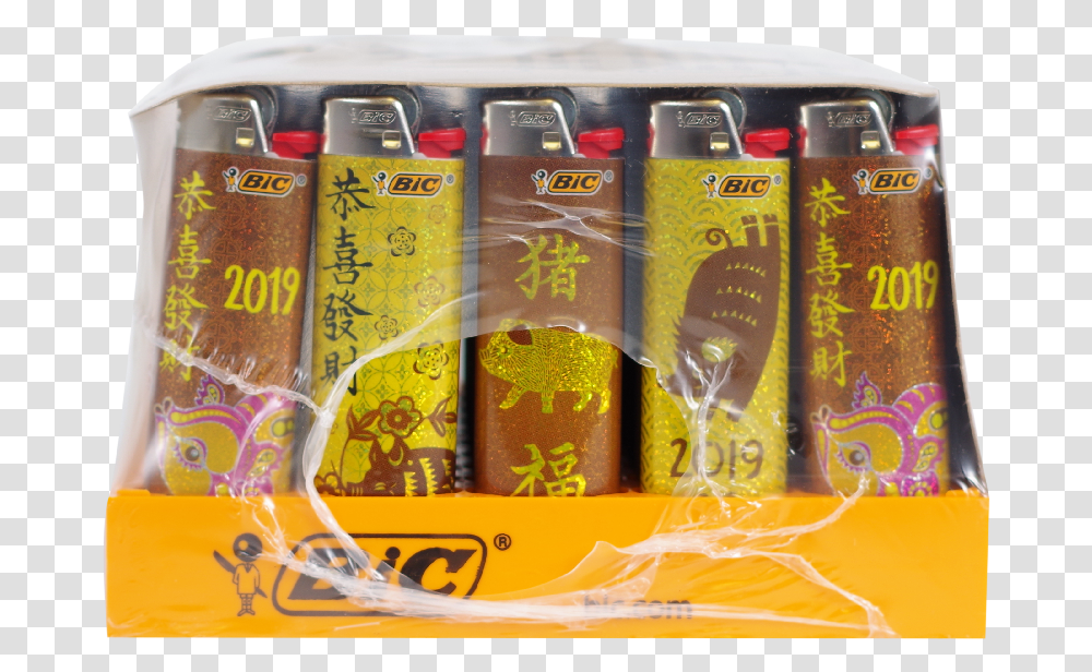 Bic Lighters Chinese New Year Series Food, Beer, Alcohol, Beverage, Drink Transparent Png