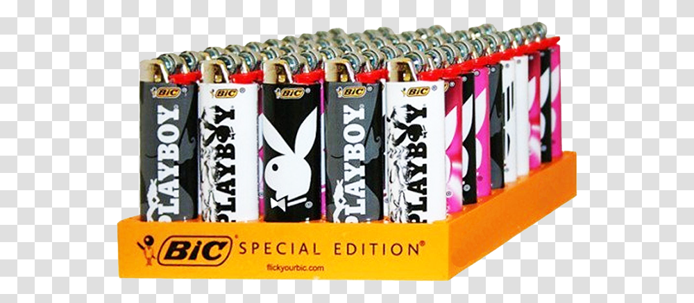 Bic Playboy Lighter 50ct Display Bic Lighters Playboy Transparent Png