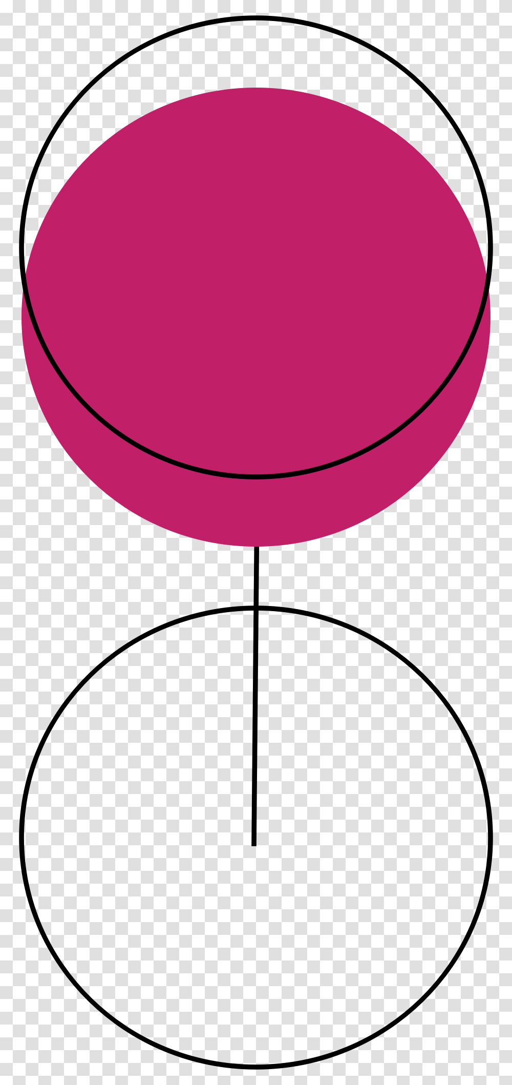 Bicchiere Di Vino Stilizzato, Sphere, Balloon Transparent Png