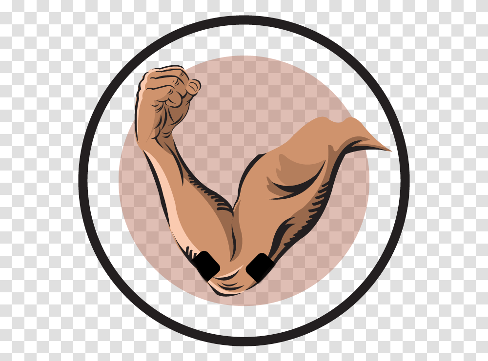 Bicep Clipart Tennis Elbow Tens Placement, Painting, Hand, Animal, Plant Transparent Png