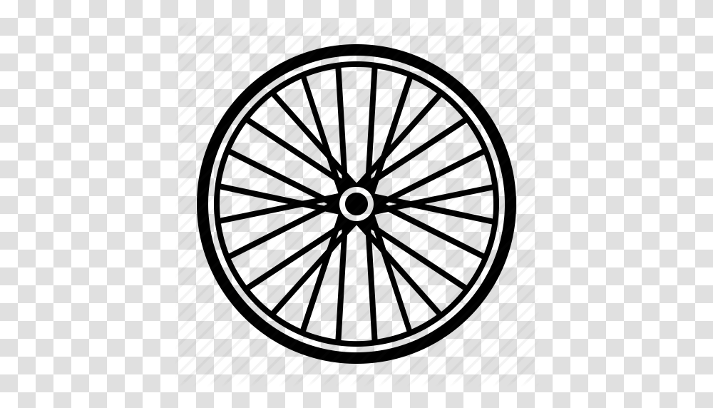 Bicycle Bike Part Spoke Wheel Icon, Machine, Axle, Alloy Wheel, Car Wheel Transparent Png