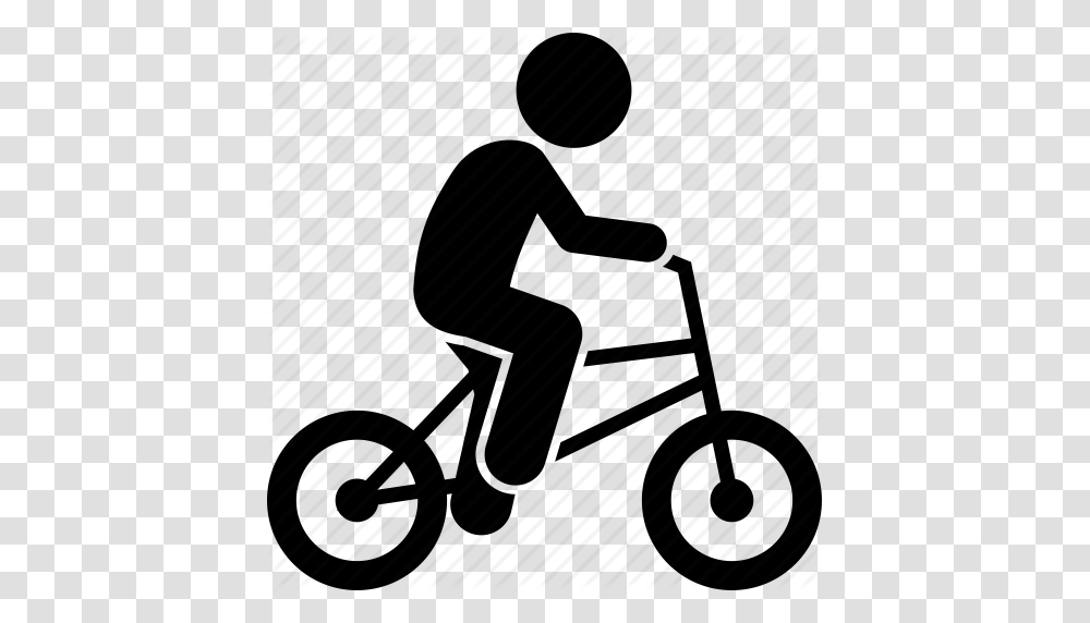 Bicycle Children Kid Ride Riding Small Icon, Piano, Leisure Activities, Musical Instrument, Vehicle Transparent Png