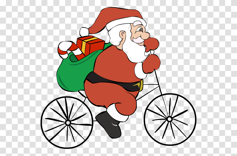 Bicycle Clip Art For Christmas Fun For Christmas Halloween, Person, Human, Elf, Chef Transparent Png