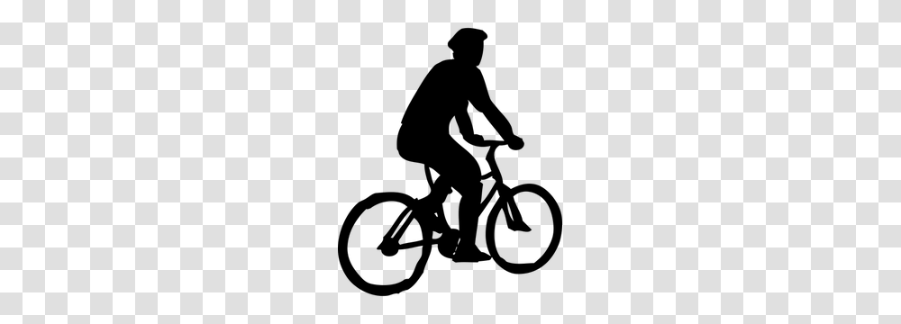 Bicycle Clip Art Silhouette Climbing Hills, Gray, World Of Warcraft Transparent Png