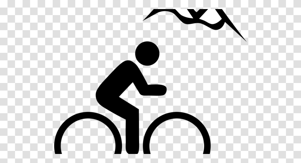 Bicycle Clipart Mountain Bike, Batman Logo, Trademark Transparent Png