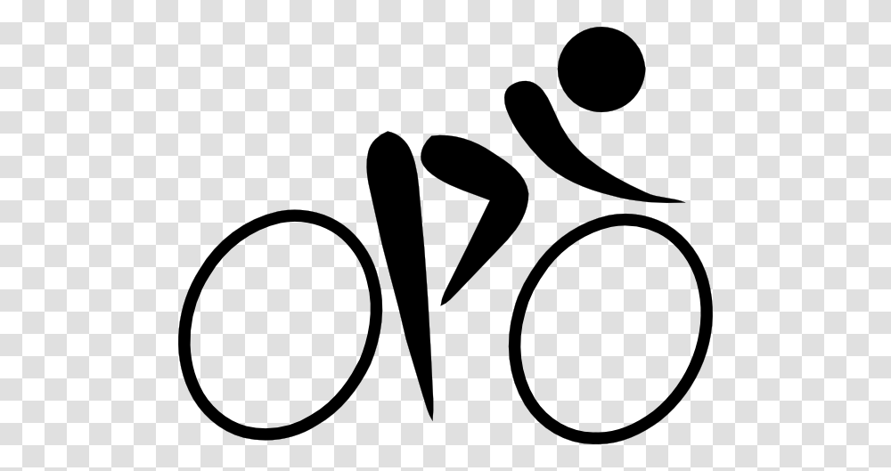 Bicycle Clipart Present, Stencil, Label Transparent Png