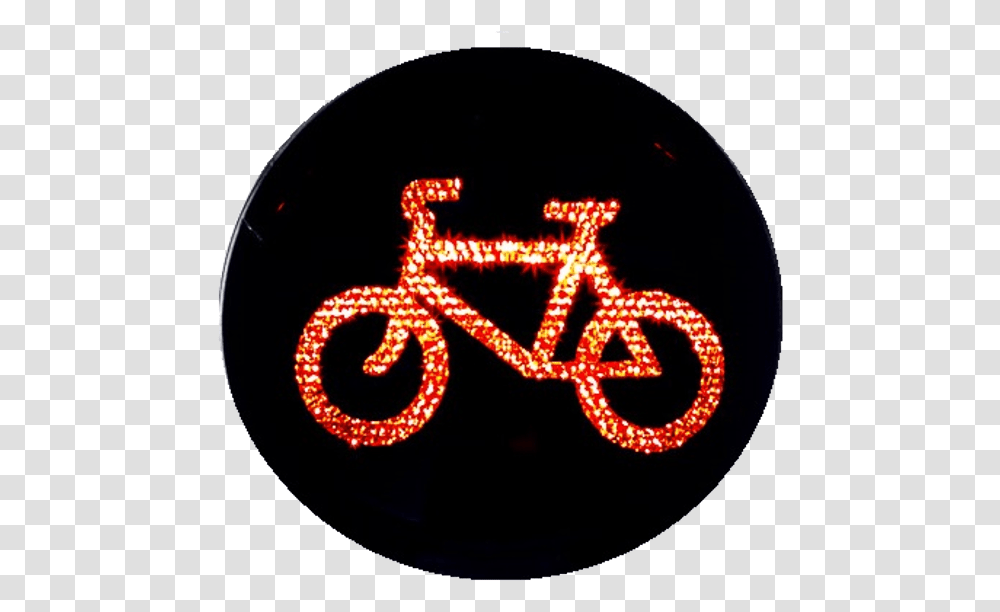 Bicycle Led Highway Code Cycling Signs, Light, Neon, Emblem Transparent Png