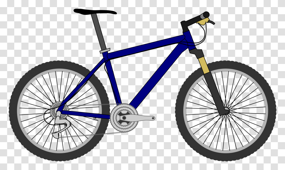 Bicycle Mountain Bike Cycling Clip Art Bicycle Cartoon, Vehicle, Transportation, Wheel, Machine Transparent Png